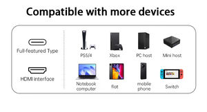 Moniteur portable de 24.5 pouces 165Hz 2.5K 2560x1440 5ms Réponse Connexion Type-C Haut-parleurs intégrés Jeux et films - Product Image 5