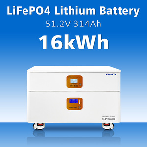 16kWh All-in-One Home Energy Storage System 12kW Hybrid 51.2V 314Ah <b>Battery</b> Solar for Whole House <b>Backup</b> - Product Image 1