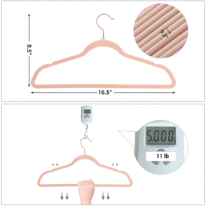 Plush Clothes <strong>Hanger</strong> Anti slip and Traceless Swan Velvet Clothes Rack Household Dormitory Clothes Sorting and Hanging - Product Image 5