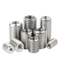 Écrou à insertion en aluminium de haute qualité en acier inoxydable M4 M5 M8 M10 M12 M16, adaptateur de vis à filetage intérieur/extérieur pour le bois