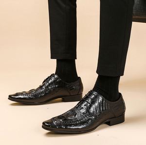 Zapatos de Hombre Personalizados, Formales, Casuales, Elegantes, Sin Cordones, Impermeables, para Boda, Resistentes al Agua - Product Image 3