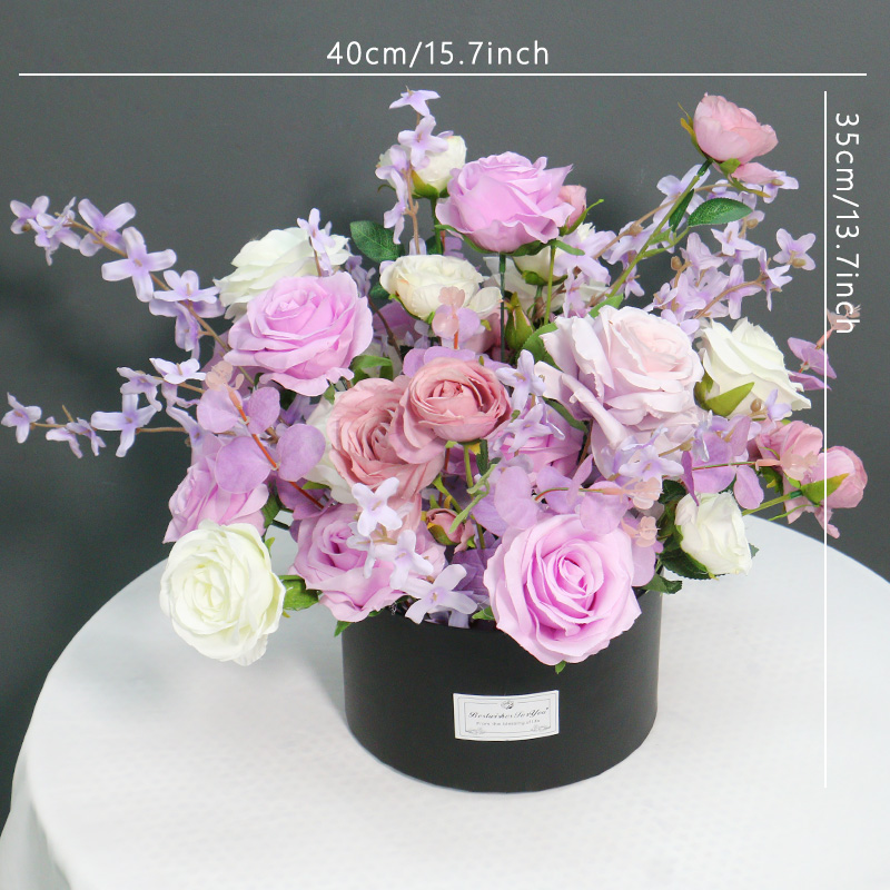 40x35cm light purple