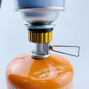 موقد للتخييم البروبان عبوة محول موقد غاز حديدي تعبئة غاز البوتان خزان اسطوانة غاز البترول المسال التوقف معدات التخييم - Product Image 2