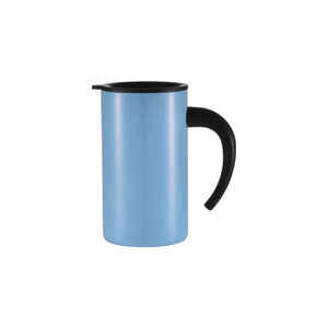 Mug à café en acier inoxydable, design moderne, double paroi, isotherme, anti-fuite, taille fine, cadeau d'affaires, direct usine - Product Image 4
