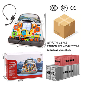 Juguete Musical con Luces para Bebés Zhorya, Juguete Educativo de Simulación de Vuelo, Juguete Interactivo para Niños con Cognición Sensorial Creativa - Product Image 6