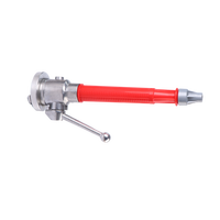 Outils de lutte contre l'incendie 1 pouce 2 pouces en plastique en alliage d'aluminium buse d'incendie commutée buse à jet droit buse de pulvérisation
