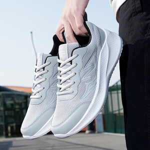 Zapatos Deportivos de Moda para Hombre, Talla Grande, Parte Superior de Malla Transpirable, Suela Ligera de EVA, Estilo Informal para Caminar, Primavera/Verano - Product Image 3