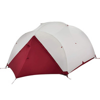 Tente compacte 3-4 personnes 210T à treillis à trois points, légère et imperméable pour la randonnée solo, le camping en plein air, le trekking et la randonnée à sac à dos
