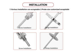 <span class=keywords><strong>Sensor</strong></span> Sinyal Suhu PT100 <span class=keywords><strong>0</strong></span>-<span class=keywords><strong>10V</strong></span> <span class=keywords><strong>0</strong></span>-5V <span class=keywords><strong>Output</strong></span> 100C 200C 300C RS485 4-20mA RTD Suhu OEM ODM - Product Image 4