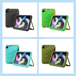 เคสแท็บเล็ต HGD สำหรับ iPad รุ่นใหม่ 10.2/10.9/Pro 11 นิ้ว ปี 2022 ทนทาน น้ำหนักเบา กันกระแทก พร้อมหูหิ้วและขาตั้ง ป้องกันเด็ก - Product Image 6