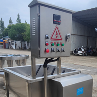Ensemble complet de machines d'abattage de volailles, ligne de traitement pour abattoir de poulets et ferme avicole, commande en gros