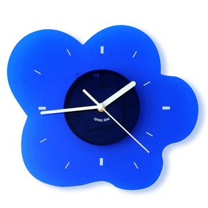 Custom logo Acrylic Living Room Flower <strong>Clock</strong> <strong>Wall</strong> Mounted Colorful Sublimation <strong>Wall</strong> <strong>Clock</strong> Home <strong>Decor</strong> - Product Image 1