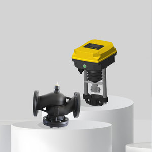 Vanne de régulation électrique KING-TOP avec communication RS485, protection IP54, contrôle proportionnel pour systèmes CVC eau et vapeur - Product Image 2