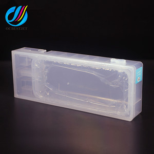 OCBESTJET Gros <span class=keywords><strong>Rabais</strong></span> 160 ML/PC T8501-T8509 Vide <span class=keywords><strong>Cartouche</strong></span> <span class=keywords><strong>D</strong></span>'<span class=keywords><strong>encre</strong></span> Rechargeable Avec Puce Pour EPSON SURECOLOR P800 Imprimante - Product Image 2