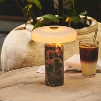 Nouveau Design Moderne Lampe De Table Sans Fil Postmoderne De Luxe Creative Marbre Lampes De Table pour Hôtel Salon Portable Éclairage