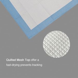 Tapis d'entraînement jetable pour chien d'extérieur avec film PE anti-fuite et conception respirante - Tailles S/M/L/XL personnalisables - Product Image 4