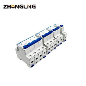 Disjoncteur miniature CHINT NXB-63 2P C63 avec courant nominal 63A et protection LI - Product Image 4