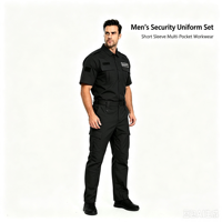 Ensemble uniforme de sécurité BDU OEM d'usine, tenue de chasse pour hommes, chemise et pantalon tactiques multi-poches pour agents de sécurité