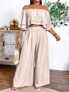 Pantalon de costume à manches longues pour femmes de haute qualité costumes d'affaires de bureau ensembles de deux pièces de couleur unie - Product Image 4