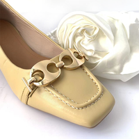 Vente en gros d'accessoires de chaussures en métal pour femmes, nouveaux modèles 2022, boucle avec strass et couleur personnalisée