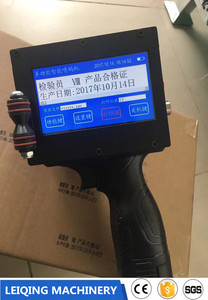 Vendita in fabbrica stampante a getto d'inchiostro portatile/macchina portatile codificatore data e certificazione Flex/uovo di controllo Android ad alta velocità - Product Image 2