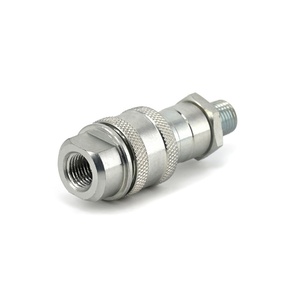 KZE-B-02 <span class=keywords><strong>1</strong></span>/4 ''<span class=keywords><strong>NPT</strong></span> thiết lập 10.000psi áp lực cao thủy lực nhanh chóng kết nối khớp nối nhanh chóng Coupler - Product Image 1