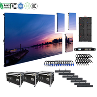Écran LED HD d'intérieur, Écran LED HD d'extérieur P2.6 P2.9 P3.91 P4.81, Mur vidéo LED géant étanche pour événements, location de scène, fond de scène