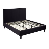 Base de lit double, queen ou king size en bois, style minimaliste américain, personnalisable, confortable, nouveau design, lit souple