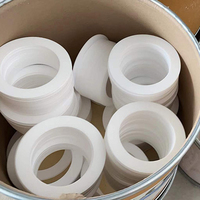 Anneau de joint d'étanchéité en Ptfe résistant aux hautes températures de haute pureté