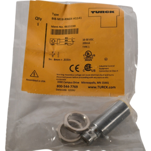Sensor Plc Nuevo Bi8-m18-an6x-hwbr1141, M12 X 1, 10 a 30 Vdc, 200 Ma (máx.) (operación para productos con garantía) - Product Image 1