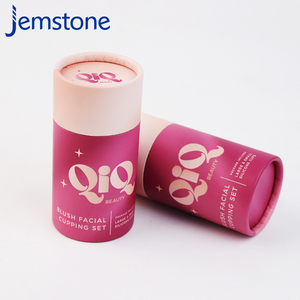 Boîte tube en papier kraft avec logo imprimé personnalisé tube d'emballage en papier recyclé en gros de Chine - Product Image 4