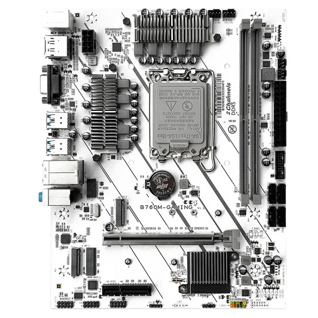 Original New  B760M Gaming B660 DDR4 DDR5  CPU I3 I5  LGA1700 MATX for Pc Computer Office and Household Use Gaming Motherboard