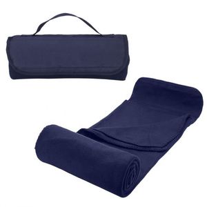 Manta Deportiva Personalizada de Tela de Forro Polar Suave con Correa de Transporte - Product Image 2