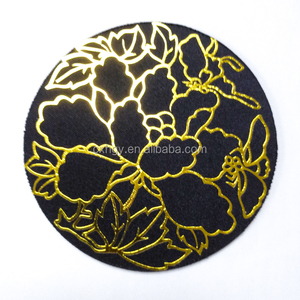 Mới Đến Vàng Sliver Lá Dập Ba Chiều Logo Xây Dựng Thương Hiệu Cao Su Thiên Nhiên Chuột Chơi Game Pad Chuột Mat Cho Máy Tính Máy Tính Xách Tay - Product Image 4