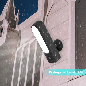 Ngoài trời 5000 lumens an ninh máy ảnh thông minh không dây CCTV vườn ánh sáng màn hình đèn tường máy ảnh NightVision Led Đèn Pha máy ảnh - Product Image 2