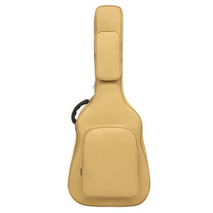 Sac de <span class=keywords><strong>guitare</strong></span> 41 pouces en tissu Oxford résistant aux éclaboussures de 12MM d'épaisseur avec logo imprimé, sac à dos de sac de <span class=keywords><strong>guitare</strong></span> à bandoulière portable - Product Image 6