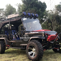 Jeep RC hybride électrique/essence, mini ATV 200cc 250cc 350cc tout-terrain 4x4 150-250HP, acier Q235B, certifié CE