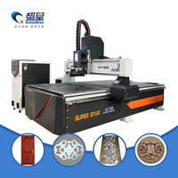 SUPERSTAR View - Machine de gravure sur bois CNC 3D de qualité industrielle pour des designs complexes