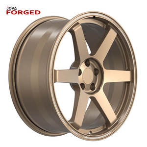 ล้อแม็กซ์สีบรอนซ์ ขนาด 17x9 22 6x139.7 5x100 5x112 5x120 5x114.3 สำหรับรถแข่ง Volk Rays <span class=keywords><strong>Te37</strong></span> ล้อฟอร์จ - Product Image 2