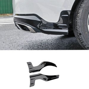 Welta New Wholesale Rear Bumper Extension <b>Aprons</b> Side Splitter Protector Carbon Look Bolt-On 11th Gen for for Hatchback - Product Image 1