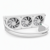 Refroidisseur de processeur liquide AIO VC360XK 360 mm, ventilateur ARGB PWM, 280 W TDP, pompe à roulement céramique pour PC de jeu Intel LGA 1851 1700 AMD AM5 AM4
