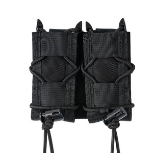 กระเป๋าใส่แม็กกาซีนคู่ DF YNT43 ขนาด 9 มม. ทนทาน ขยายได้ ติดตั้งแบบ Molle ถอดออกได้รวดเร็ว สำหรับกีฬากลางแจ้ง - Product Image 4