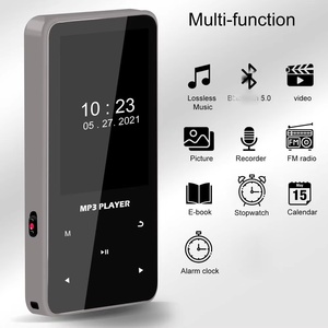 เครื่องเล่น MP3 แบบพกพาหน้าจอสัมผัสขนาด 2.4 นิ้ว สำหรับนักเรียน เครื่องเล่น MP4 สำหรับกิจกรรมกลางแจ้ง พร้อมเครื่องบันทึกเสียง วิทยุ FM เครื่องเล่นเสียงขนาดเล็ก - Product Image 2