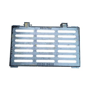 <span class=keywords><strong>Grille</strong></span> rectangulaire d'eau de pluie de la <span class=keywords><strong>fonte</strong></span> EN124 pour l'ingénierie municipale et le drainage souterrain - Product Image 3