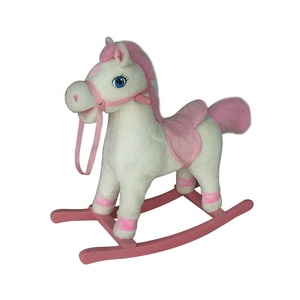 Juguete de poni de peluche, <span class=keywords><strong>caballo</strong></span> rockihng, FL600-DR - Product Image 2