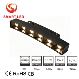 ไฟติดรางแม่เหล็กแบบโค้ง SMART MT20 ขนาด 20 มม. ปรับซูมได้ LED 6W/12W CRI 90 48v ปรับค่าได้ ควบคุมผ่าน Tuya รองรับ Wifi Zigbee ตัวเรือนอะลูมิเนียม รับประกัน 5 ปี - Product Image 5