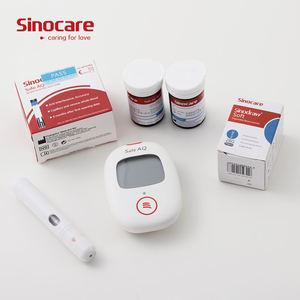 Kit de Medidor de Glucosa en Sangre Sinocare Safe AQ con Voz, Glucómetro Digital con Tiras Reactivas y <span class=keywords><strong>Lancetas</strong></span> <span class=keywords><strong>para</strong></span> Uso Doméstico - Product Image 4