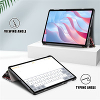 Pour Honor Pad X9 X8 Pro 2023 X8Pro ELN-W09 étui mignon licorne chat peint antichoc dur PC dos pour Honor Pad X9 X8 Pro tablette