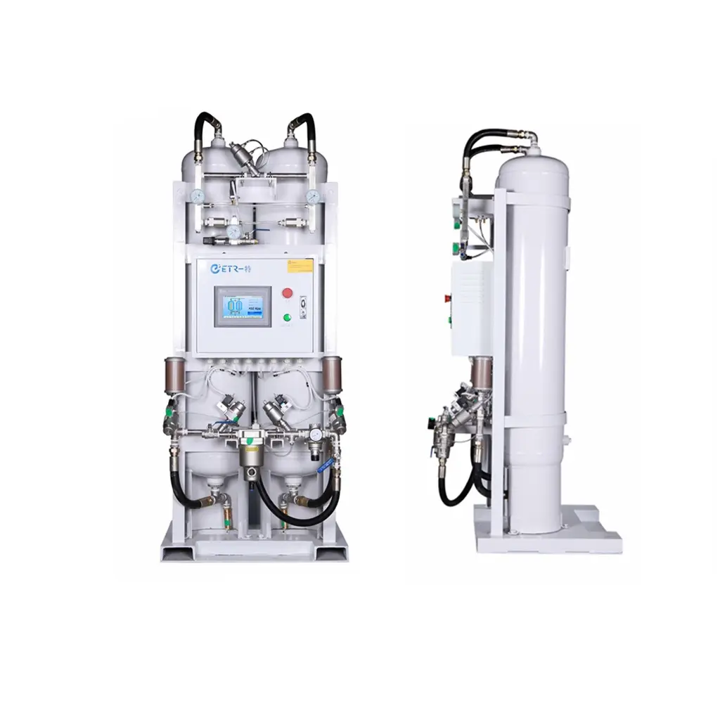 Equipo generador de oxígeno para plantas, unidad de producción de oxígeno con aplicación