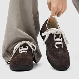 Zapatillas Retro de Hombre 2026 con Punta Redonda y Caña Baja, Estilo Británico, Versátiles y Casuales - Product Image 3